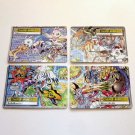 Bandai Japanese Digital Monster / Digimon Pendulum Ver 2 Nature Spirits Pukumon 4pc Card Set