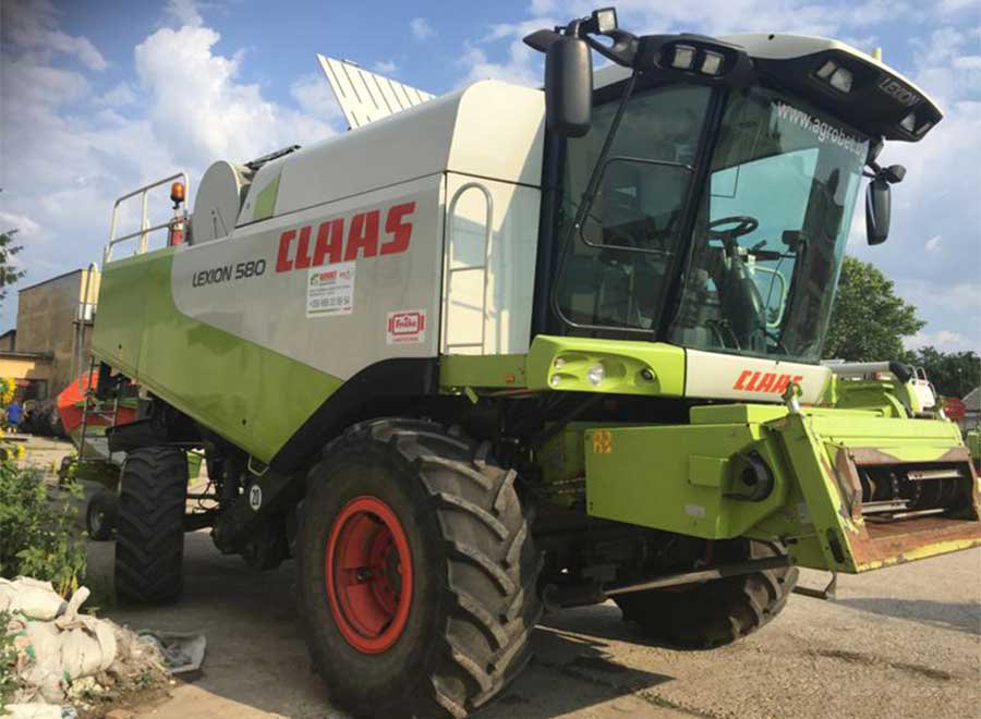 CLAAS LEXION 580 COMBINE PARTS CATALOG MANUAL