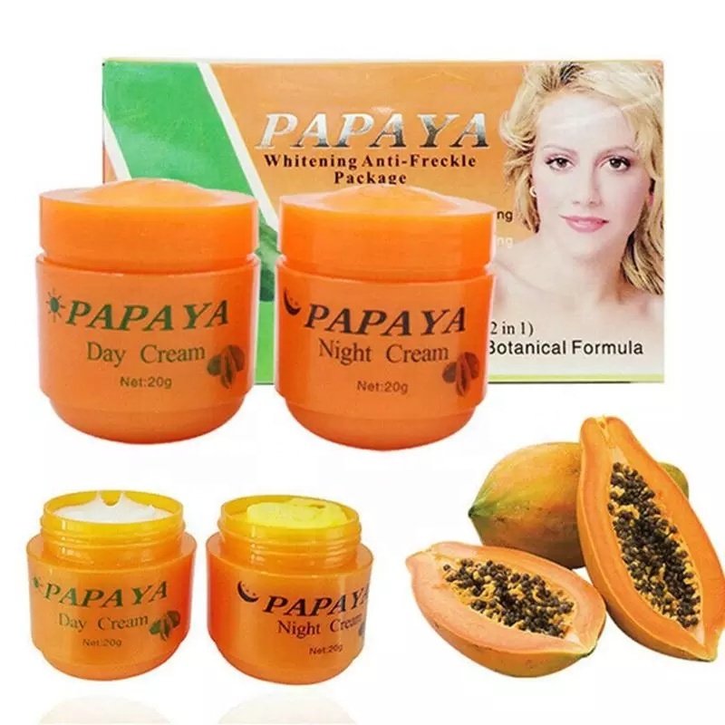 PAPAYA DAY NIGHT CREAM 2PS SET - DELIVERY TIME 7-20 DAYS