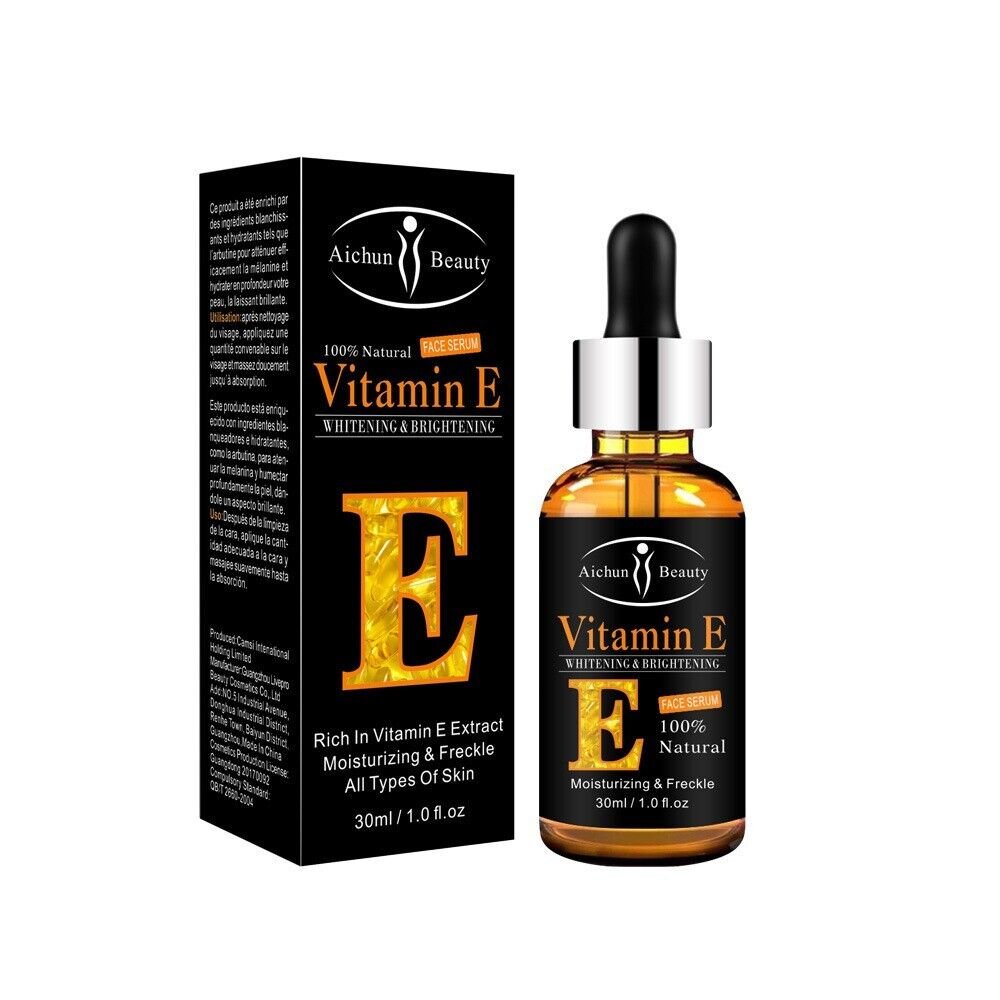 Nuevo suero Facial de 30ml rico en vitamina E org&Atilde;&iexcl;nico hidratante cuidado de la