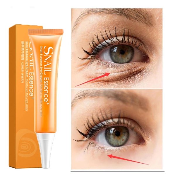 Nueva Esencia de Caracol Anti Arrugas Ojeras Crema de Ojos M&Atilde;&iexcl;s Suave para Arruga