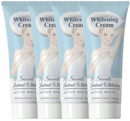 Underarm Armpit Private Body Whitening Cream 4 pcs