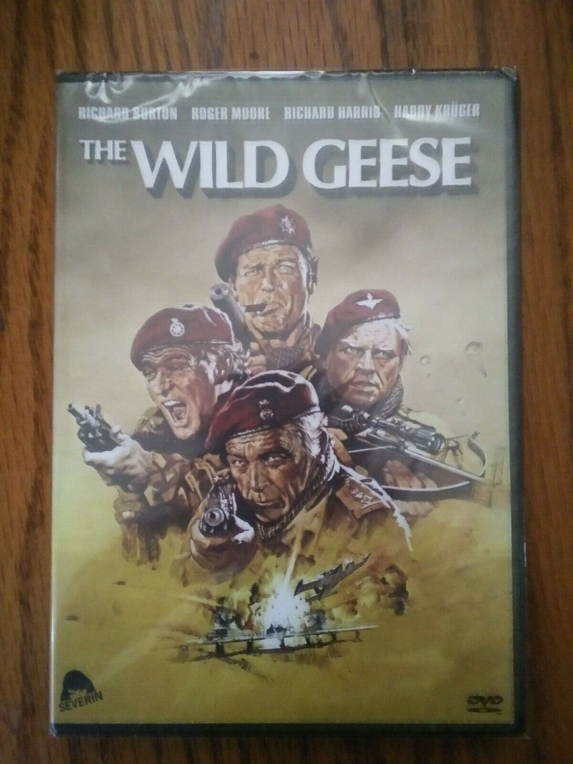 THE WILD GEESE, War Cult Classic, Severin DVD, All Region, *OOP* BRAND NEW!