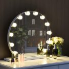 12 bulbs Modes Touch Screen Dimming Hollywood Style Makeup Vanity Mirror