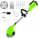 Powerful Electric Battery Operated Cordless Weed Eater Grass Trimmer