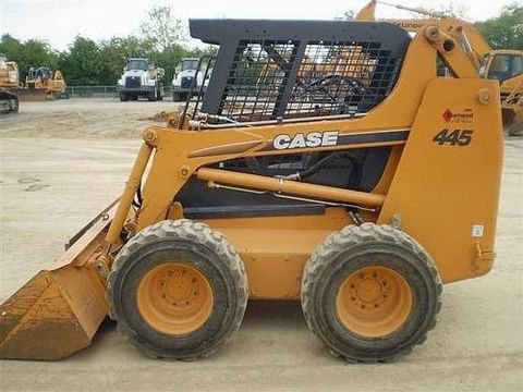 Case 435, 445CT, 445 Skid Steer Loader Service Repair Manual PDF