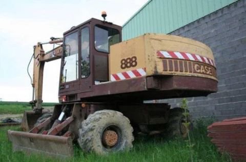 Case 888 Turntable Leveler Crawler Excavator Service Repair Manual 7-32662R0