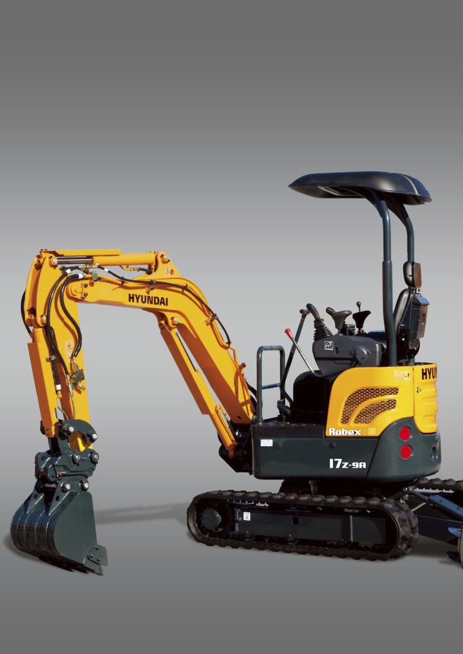 Hyundai R17Z-9A Mini Excavator Workshop Service Repair Manual PDF