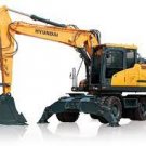 Hyundai HW160,180 Wheel Excavator Workshop Service Repair Manual PDF