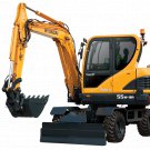 Hyundai R55W-9A Wheel Excavator Workshop Service Repair Manual PDF