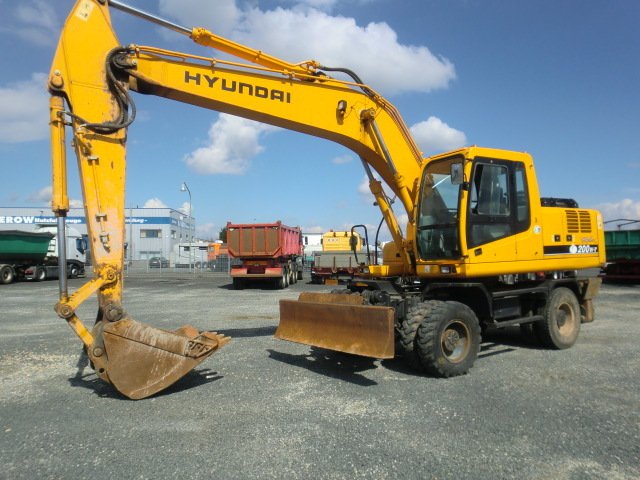 Hyundai R200W-7 Wheel Excavator Workshop Service Repair Manual PDF