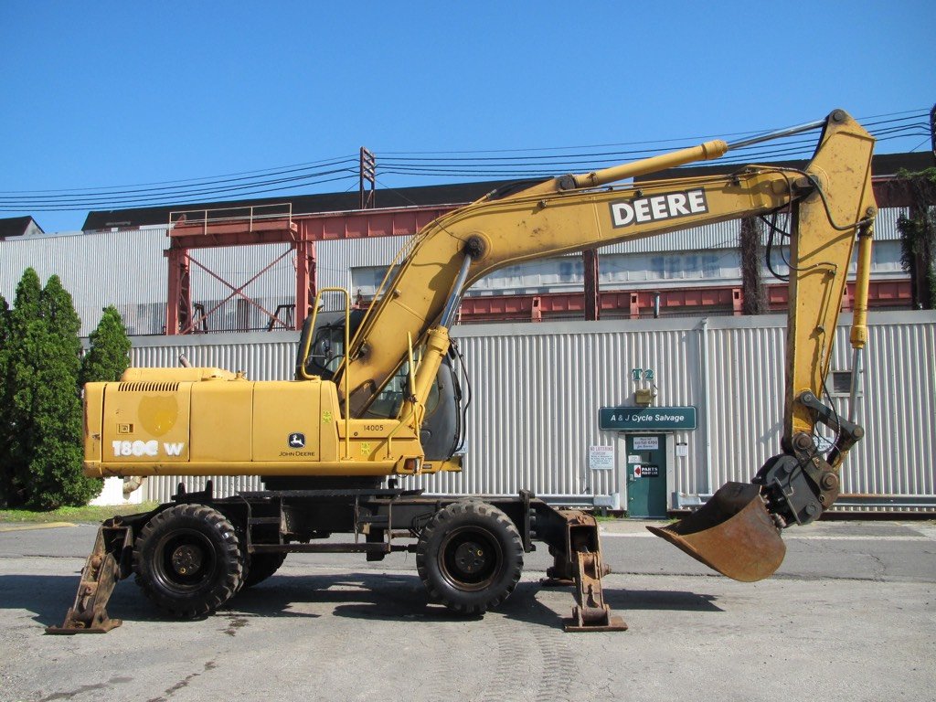 John Deere 180CW Wheeled Excavator Parts Catalog Manual Download PDF-PC9482