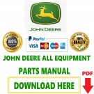 John Deere 220DW Wheeled Excavator Parts Catalog Manual Download PDF-PC10048
