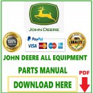John Deere 30 Excavator Parts Catalog Manual Download PDF-PC2117