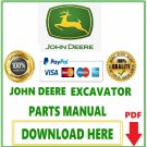 John Deere E360 Excavator Parts Catalog Manual Download Pdf-PC11219