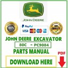 Pdf John Deere 80C Excavator Parts Catalog Manual-PC9084