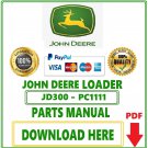 John Deere JD300 (7320) Loader Parts Catalog Manual Download Pdf-PC1111