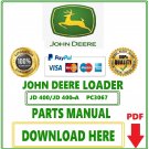 John Deere JD 400/JD 400-A Wheel Tractors Parts Catalog Manual Download Pdf-PC3067