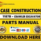 Case 1187B Logger Crawler Excavator Parts Catalog Manual Download Pdf