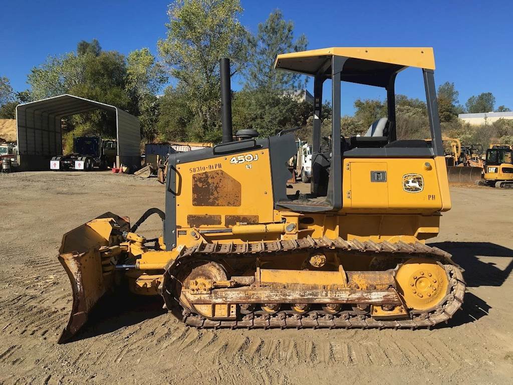 John Deere 450J, 550J and 650J Crawler Dozer Parts Catalog Manual Download Pdf (S.N. -159986)-PC9387