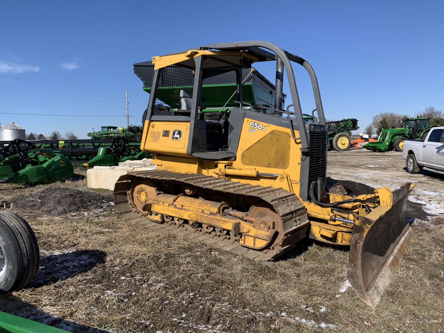 John Deere 650J Crawler Dozer Parts Catalog Manual Download Pdf (Tier 3) (S.N. 159987-)-PC10180