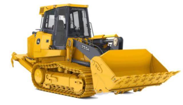 John Deere 755D Crawler Loader Parts Catalog Manual Download Pdf-PC10011