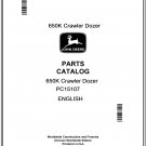 John Deere 650K Crawler Dozer Parts Catalog Manual Download Pdf-PC15107