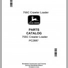 John Deere 755C Crawler Loader Parts Catalog Manual Download Pdf (Worldwide Edition)-PC2887