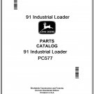 John Deere 91 Industrial Loader Parts Catalog Manual Download Pdf-PC577