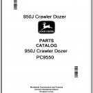 John Deere 950J Crawler Dozer Parts Catalog Manual Download Pdf (Worldwide Edition)-PC9550