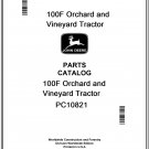 John Deere 100F Orchard and Vineyard Tractor Parts Catalog Manual Download Pdf-PC10821