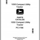 John Deere 1050 ( -011000) Compact Utility Tractor Parts Catalog Manual Download Pdf-PC1766