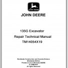 John Deere 135G Excavator Repair Technical Manual Download Pdf-TM14054X19