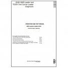 John Deere 624H 4WD Wheel Loader, TC62H Tool Carrier Loader Operation and Test Manual-TM1639