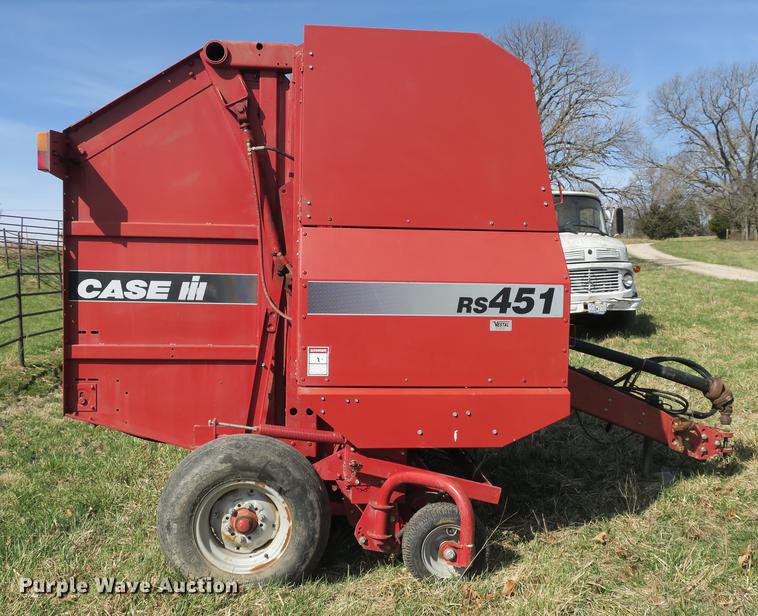 Case IH Rs451 Round Baler Parts Catalog Manual PDF