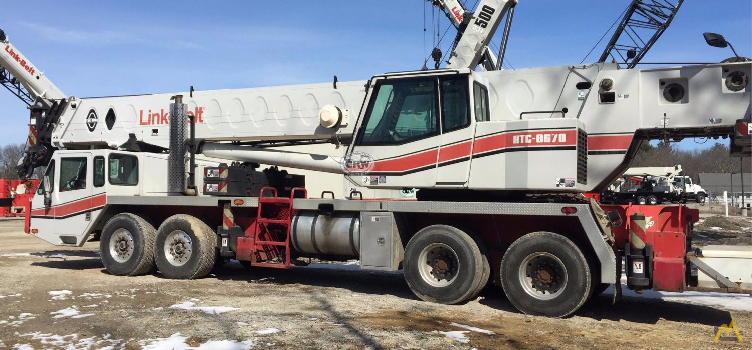 Link Belt HTT-8670 Crane Service Manual Pdf Download