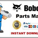 Bobcat 873 Skid Steer Loader Parts Manual PDF 514111001 - 514139999 514211001 - 514239999