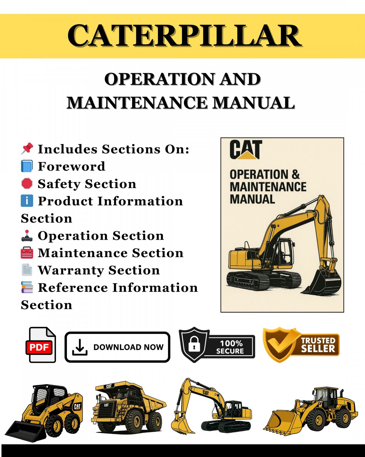 Operation and Maintenance Manual D398B Caterpillar Marine Engine  67B