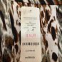 BeBe two (2) piece outfit Size L Leopard Print Jewel Embellished