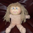 1991 FIRST ADDITION CRIMP 'N CURL CABBAGE PATCH TONGUE OUT BLONDE HAIR BLUE EYES