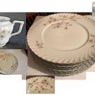 VINTAGE DISCONTINUED 1954 COLLECTIBLE ROYAL TETTAU DINNERWARE DOGWOOD GERMANY