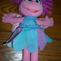 Sesame Street Hasbro  Abby Cadabby 8" Plush Pink Fairy Doll Stuffed Animal