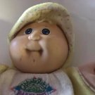 Cabbage Patch Kids Babyland Yellow Baby Doll Plush! 10" Lovey Stuffed Toy