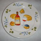 D.D.I. INC  EXQUISITE WINE AND CHEESE PLATE 7"