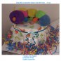 Baby Boy Diaper Cake Multi Color Caterpillar