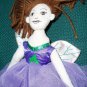 2010 Constructive Eating Garden Fairy Plush Doll  purple 13"