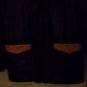 FERUGINI LEATHER JACKET COAT BLACK BROWN LARGE NICE AND SOFT WELL CARED FOR