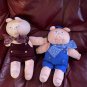 VINTAGE COLLECTIBLE HAND MADE STUFFED PIG DOLLS YOUR CHOICE OR BUY PAIR FOR LE$$