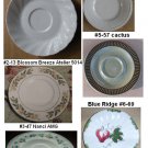 Saucers Sheffield, Atelier, Nanci, Rego, Cactus, Blue Ridge ( 6 available)