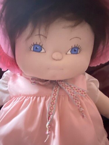 Hand Made Doll She's Big and Beautiful each each stitch sewn with caring hands